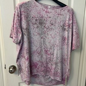 Lulu lemon back in action short sleeve t shirt